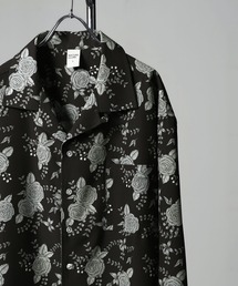 ZIP FIVE（ジップファイブ）の「【NATURE GLOBE】 総柄 オープンカラー 長袖 シャツ / 柄シャツ（シャツ/ブラウス）」