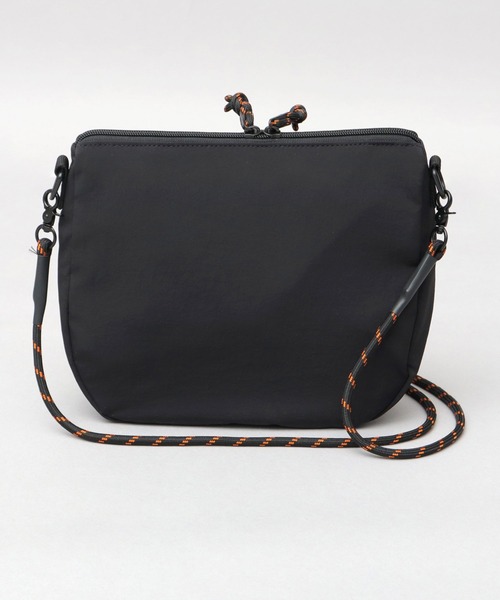 UNIVERSAL OVERALL（ユニバーサルオーバーオール）の「撥水加工 ナイロン フロントメッシュポケット ザイルコード ショルダーバッグ（ショルダーバッグ・メンズ・ブラック/ライトグレー/モカ・FREE）」の19枚目の写真