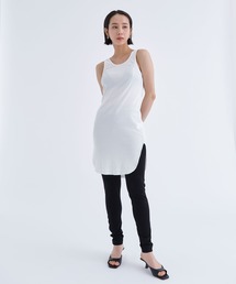 【pelleq/ペレック】standard long tank/スタンダードロングタンクトップ