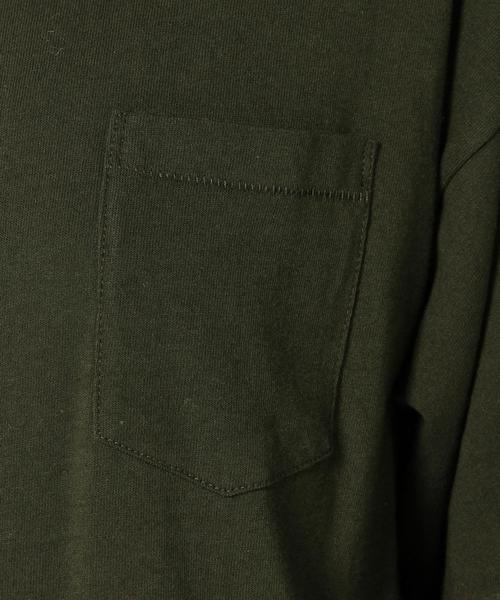 coen（コーエン）の「【Market】フリンジ7分袖カットソー（Tシャツ/カットソー・レディース・オフホワイト/オリーブ・MEDIUM/LARGE）」の11枚目の写真