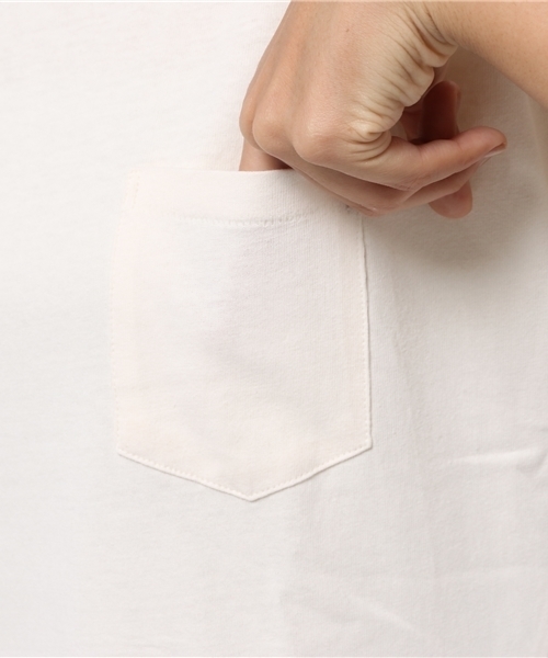 coen（コーエン）の「【Market】フリンジ7分袖カットソー（Tシャツ/カットソー・レディース・オフホワイト/オリーブ・MEDIUM/LARGE）」の9枚目の写真