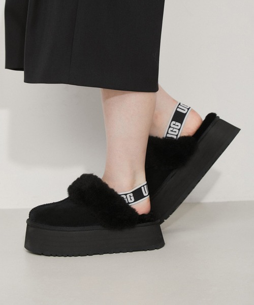 UGG(アグ)の「【WEB限定】【UGG(アグ)】Funkette(サンダル・レディース・キャメル/ブラック・23/25/24)」の5枚目の写真
