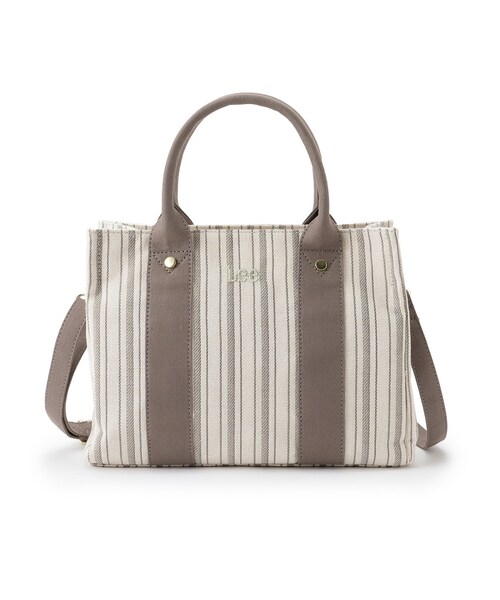 Lee（リー）の「【Lee別注】スクエアキャンバストート（トートバッグ・レディース・ダークグレー/シルバー系その他/アイボリー系6/グリーン系/ブラック/ライトベージュ/アイボリー系1/ゴールド系/その他/ブルー/シルバー系2/ブラック系2/ブルー系3/ブラック系/ベージュ系その他6/ブラック系3/ベージュ系その他7/ブラック系4/ピンク/ブルー系その他・00）」の20枚目の写真