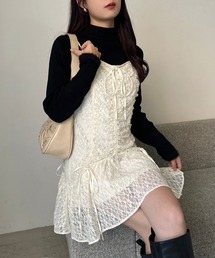 one after another NICE CLAUP | ドロストチュニックワンピース【WEB限定色あり】(ワンピース)