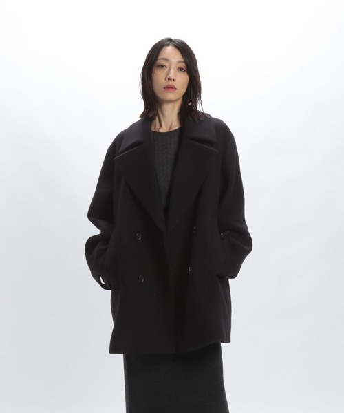 STERNBERG(スタンバーグ)の「100'sウールビッグダブルジャケット(ピーコート・レディース・ブラック・MEDIUM/LARGE)」の21枚目の写真