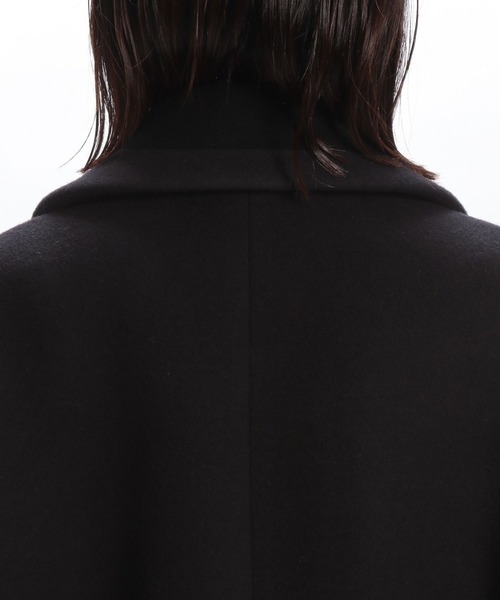STERNBERG(スタンバーグ)の「100'sウールビッグダブルジャケット(ピーコート・レディース・ブラック・MEDIUM/LARGE)」の11枚目の写真