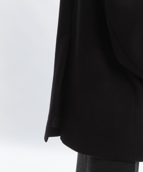 STERNBERG(スタンバーグ)の「100'sウールビッグダブルジャケット(ピーコート・レディース・ブラック・MEDIUM/LARGE)」の10枚目の写真
