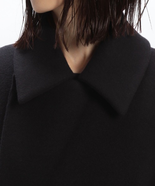 STERNBERG(スタンバーグ)の「100'sウールビッグダブルジャケット(ピーコート・レディース・ブラック・MEDIUM/LARGE)」の8枚目の写真