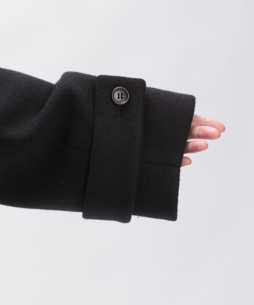 STERNBERG(スタンバーグ)の「100'sウールビッグダブルジャケット(ピーコート・レディース・ブラック・MEDIUM/LARGE)」の4枚目の写真