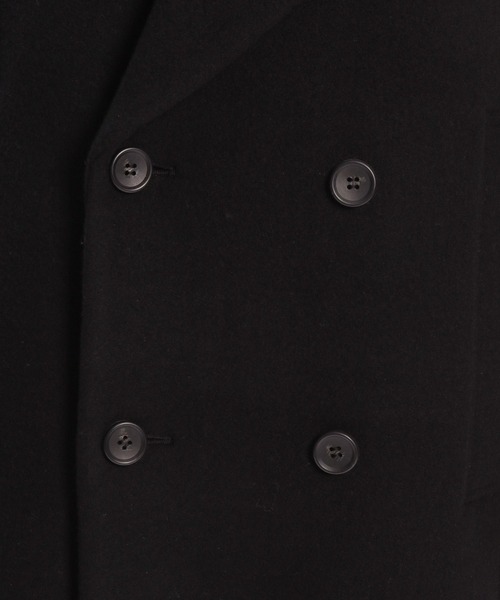 STERNBERG(スタンバーグ)の「100'sウールビッグダブルジャケット(ピーコート・レディース・ブラック・MEDIUM/LARGE)」の2枚目の写真