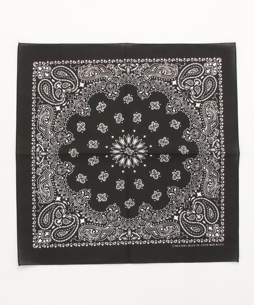 HAV-A-HANK(ハバハンク )の「HAV-A-HANK ハバハンク ペイズリー バンダナ 4枚セット(バンダナ/スカーフ・メンズ・その他1/ブラック/ホワイト/ネイビー/レッド/その他2/ブラック×レッド/その他3・FREE)」の10枚目の写真