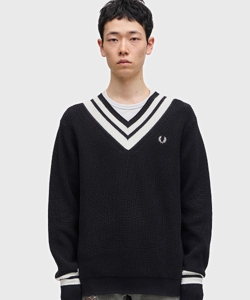フレッドペリー FREDPERRY セーター チルデンニット M ヴィンテージ 楽天市場】フレッドペリー FRED PERRY セーター メンズ チルデン