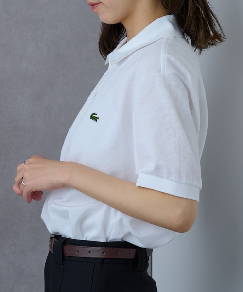 LACOSTE(ラコステ)の「【LACOSTE】カノコポロシャツ L1212(ポロシャツ・メンズ・ホワイト/ネイビー/ブラック・XL/L/M/S)」の8枚目の写真