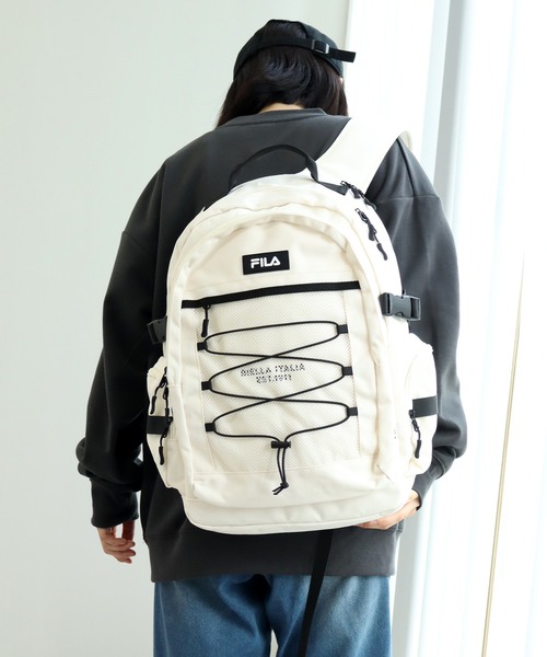 FILA（フィラ）の「【FILA/フィラ】 ワンポイントロゴ ドローコード 