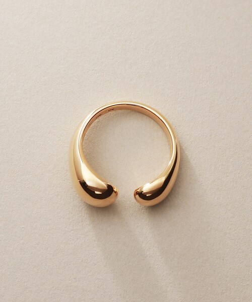 K10プランプシェイプオープン リング（リング）｜COCOSHNIK（ココシュ