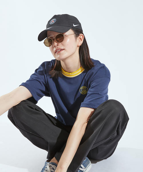 NIKE（ナイキ）の「【NIKE / ナイキ】PSG U NK CLUB CAP US CB L FN4886- 010（キャップ・メンズ・ブラック・SMALL/MEDIUM/LARGE）」の2枚目の写真