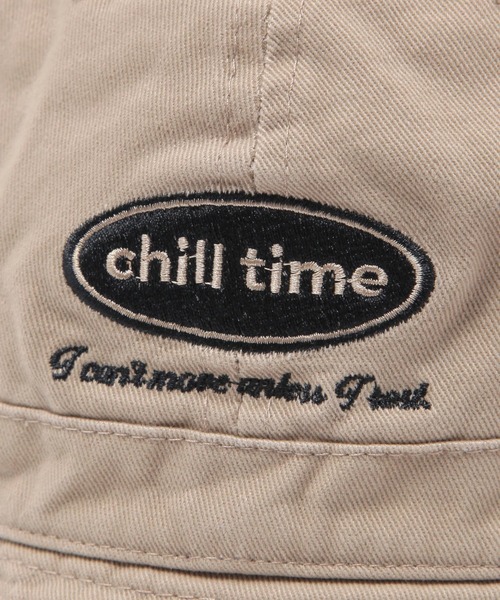 LAKOLE（ラコレ）の「ピグメント刺繍ハット / 143868（ハット・メンズ・ベージュ/ブラック・9）」の14枚目の写真