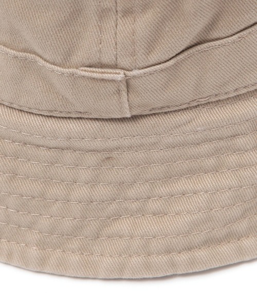 LAKOLE（ラコレ）の「ピグメント刺繍ハット / 143868（ハット・メンズ・ベージュ/ブラック・9）」の15枚目の写真