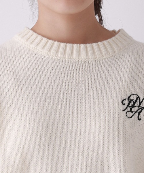 repipi armario（レピピ アルマリオ）の「ケーブルニットセットアップ（セットアップ・キッズ・グレー/アイボリー/ピンク・SMALL/MEDIUM/LARGE）」の11枚目の写真