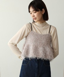 ペプラムキャミソール