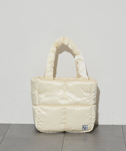 GALLEST（ギャレスト）の「スクエアキルトトート（トートバッグ・レディース・イエロー/グリーン/アイボリー/ブラック・00）」の2枚目の写真