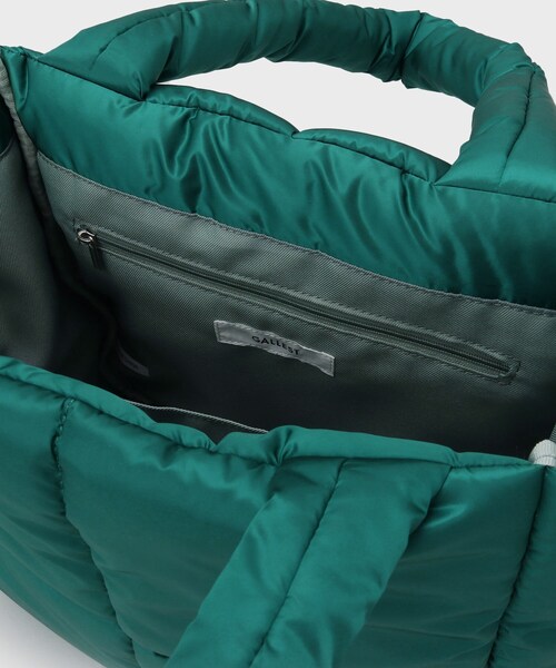 GALLEST（ギャレスト）の「スクエアキルトトート（トートバッグ・レディース・イエロー/グリーン/アイボリー/ブラック・00）」の11枚目の写真