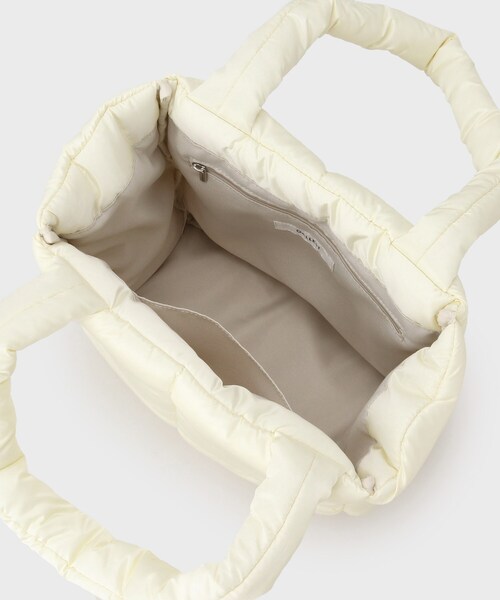 GALLEST（ギャレスト）の「スクエアキルトトート（トートバッグ・レディース・イエロー/グリーン/アイボリー/ブラック・00）」の9枚目の写真