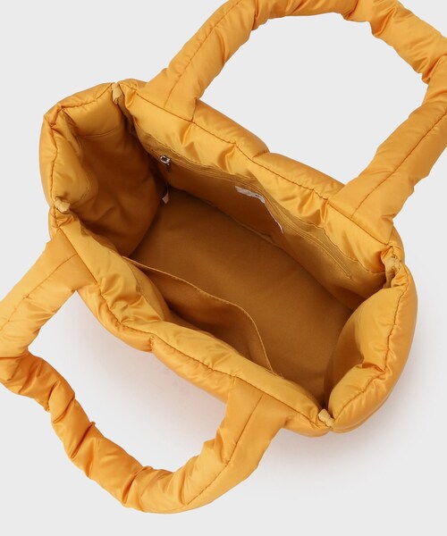 GALLEST（ギャレスト）の「スクエアキルトトート（トートバッグ・レディース・イエロー/グリーン/アイボリー/ブラック・00）」の5枚目の写真