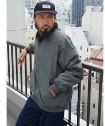BIG MIKE ビッグマイク 60/40クロス コーチジャケット ジャンパー BIGMIKE Boa コーチジャケット | BLACK - 湘南／茅ヶ崎 セレクト