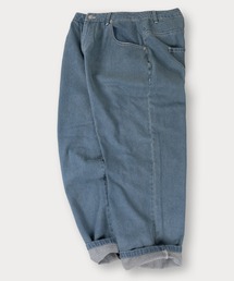 SlashDate（スラッシュデイト）の「【0】10.5oz ワイドシルエット デニムパンツ ワイドテーパード ケミカルウォッシュ（デニムパンツ）」