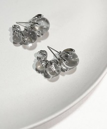 H.TOKYO（エイチトウキョウ）の「氷透バブルビーズデザインピアス（ピアス（両耳用））」