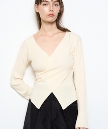 Muel Chic（ミュエルシック）の「Mary kashkur knit マリーカシュクールニット（ニット/セーター）」