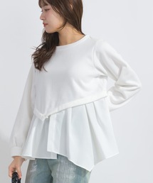 PICCIN | 【WEB限定】レイヤード風プルオーバー(スウェット)