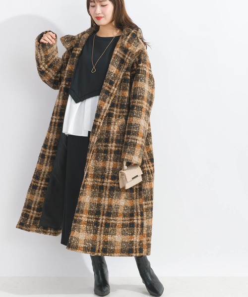 PICCIN（ピッチン）の「【WEB限定】レイヤード風プルオーバー（スウェット・レディース・ライトグレー/ブラック/オフホワイト・M/L）」の18枚目の写真