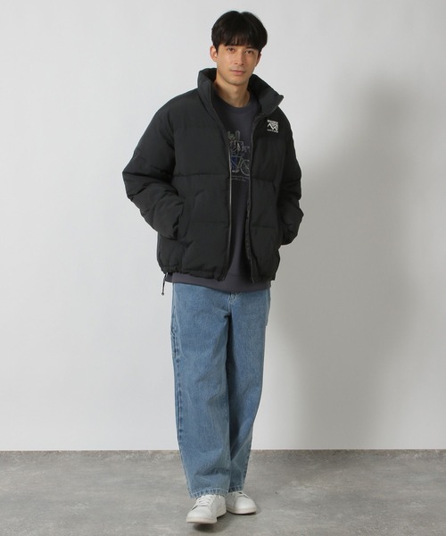 LAKOLE（ラコレ）の「切替中綿ブルゾン / 137252（ブルゾン・メンズ・ブラック/オリーブ/ベージュ・MEDIUM/X-LARGE/LARGE）」の4枚目の写真