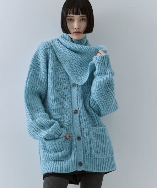 studiodoe ニットポロ セール】SHAGGY KNIT ボレロ&タンクトップ（ニット/セーター）｜MOUSSY