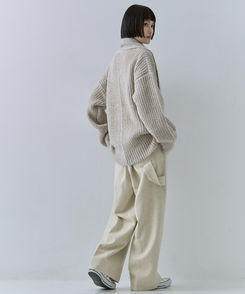 新品送料込【TROVE】カーディガン 定価29700円 STUDIOUS STUDIOUS（ステュディオス） カーディガン 「STUDIOUS/ステュディオス