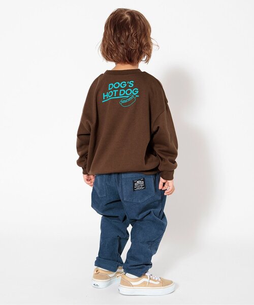BREEZE(ブリーズ)の「【WEB限定】ホットドッグスタンドトレーナー(スウェット・キッズ・チャコール/ブラウン/グレー・80/90/100/110/120/130/140)」の22枚目の写真