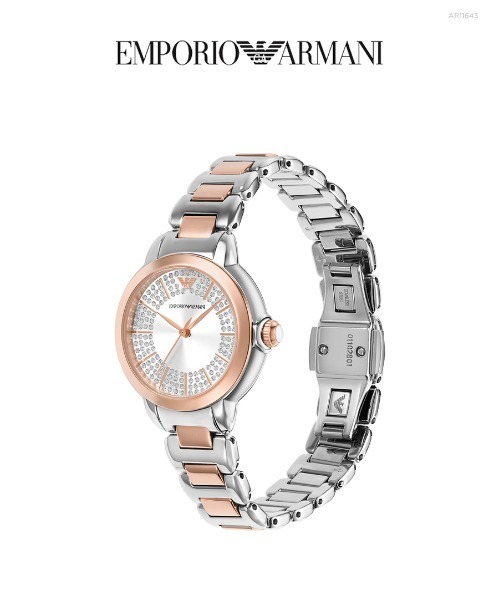 EMPORIO ARMANI(エンポリオアルマーニ)の「エンポリオ・アルマーニ 腕時計 レディース アナログ ステンレス AR11643(アナログ腕時計・レディース・マルチ・FREE)」の8枚目の写真