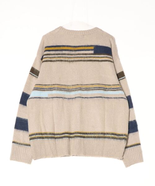 shesame(シーセム)の「mulch border cardigan(カーディガン/ボレロ・レディース・ネイビー/グレー・MEDIUM/LARGE)」の12枚目の写真