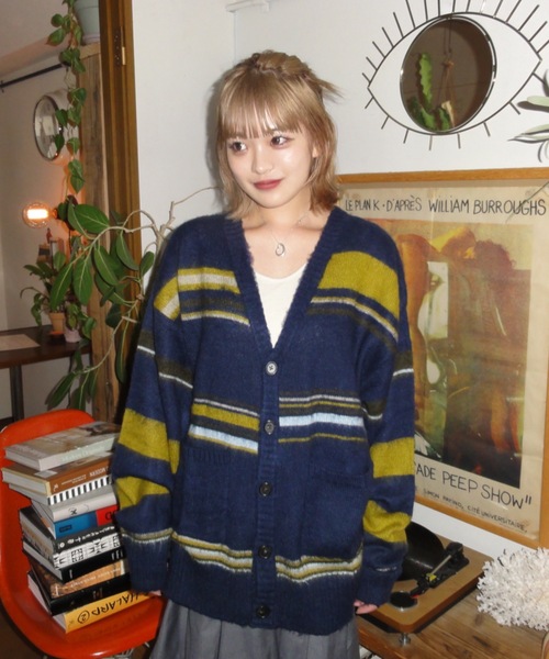 mulch border cardigan（カーディガン/ボレロ）｜shesame（シーセム）