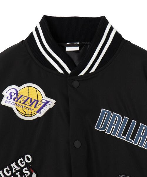 NBA（エヌビーエー）の「∴WEGO/別注NBAワッペンスタジャン