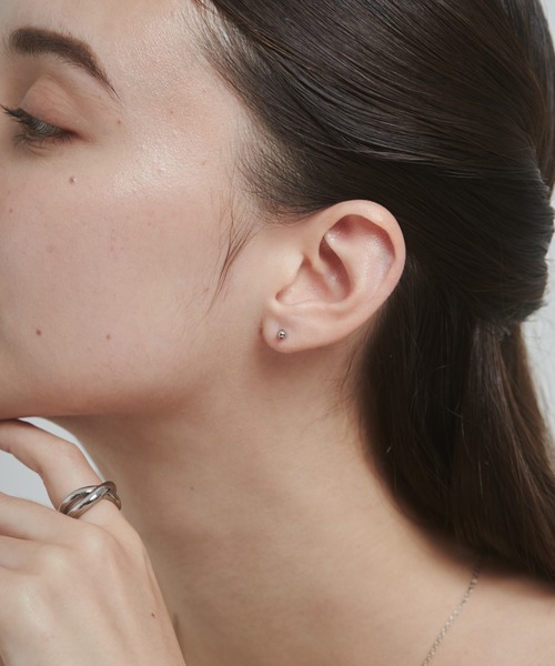 ciite' surgical stainless(シーテサージカルステンレス)の「【 金属アレルギー対応 】 3set pierce / ピアス3セット サージカルステンレス (両耳用)(ピアス(両耳用)・レディース・シルバー/ゴールド・FREE)」の15枚目の写真