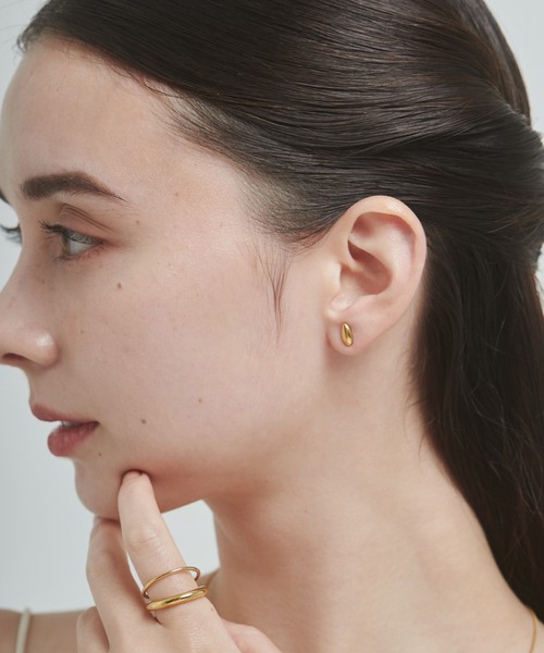 ciite' surgical stainless(シーテサージカルステンレス)の「【 金属アレルギー対応 】 3set pierce / ピアス3セット サージカルステンレス (両耳用)(ピアス(両耳用)・レディース・シルバー/ゴールド・FREE)」の3枚目の写真