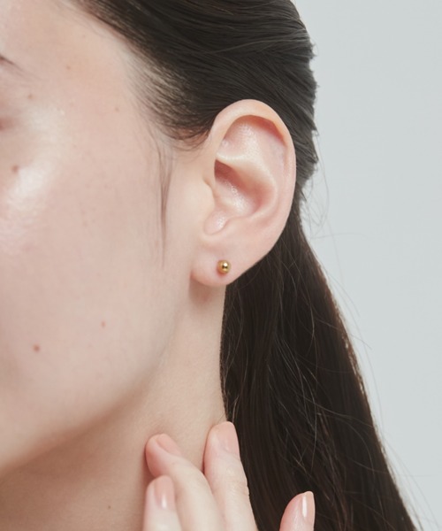 ciite' surgical stainless(シーテサージカルステンレス)の「【 金属アレルギー対応 】 3set pierce / ピアス3セット サージカルステンレス (両耳用)(ピアス(両耳用)・レディース・シルバー/ゴールド・FREE)」の5枚目の写真