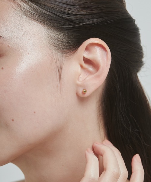 ciite' surgical stainless(シーテサージカルステンレス)の「【 金属アレルギー対応 】 3set pierce / ピアス3セット サージカルステンレス (両耳用)(ピアス(両耳用)・レディース・シルバー/ゴールド・FREE)」の6枚目の写真