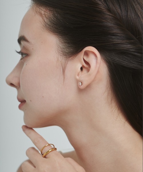 ciite' surgical stainless(シーテサージカルステンレス)の「【 金属アレルギー対応 】 3set pierce / ピアス3セット サージカルステンレス (両耳用)(ピアス(両耳用)・レディース・シルバー/ゴールド・FREE)」の10枚目の写真