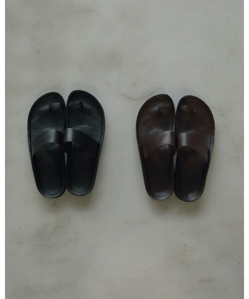 anuke（アンヌーク）の「Ecoleather Belt Sandals（サンダル・レディース・ブラック/ブラウン・36inch/37inch/38inch）」の16枚目の写真