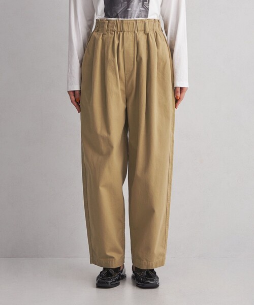 green label relaxing（グリーンレーベルリラクシング）の「＜at ease＞カーブ チノパンツ（チノパンツ・レディース・ブラック/ベージュ・40/38/34/36）」の13枚目の写真