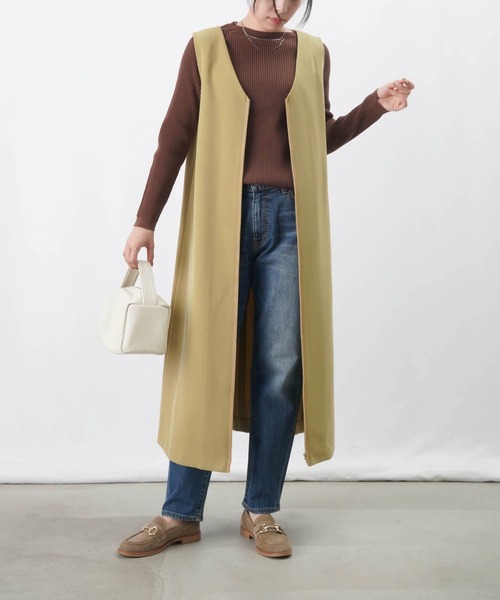 LUCA/LADY LUCK LUCA（ルカ/レディラックルカ）の「LC/LLL 3WAYジレジャンパースカート（ワンピース・レディース・イエロー/グレー/ブラック・FREE）」の2枚目の写真